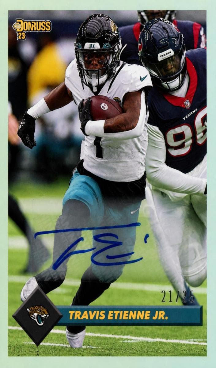 Travis Etienne Jr. 2023 panini Panini Donruss