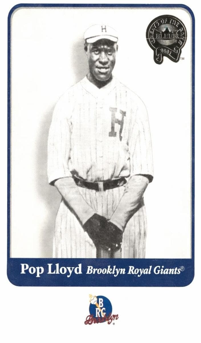 Pop Lloyd 2001 fleer Fleer Greats of the Game
