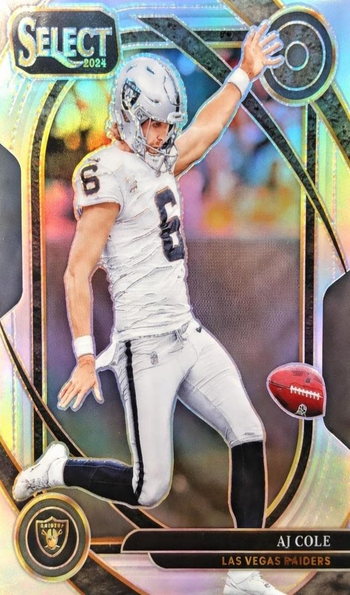 AJ Cole trading card