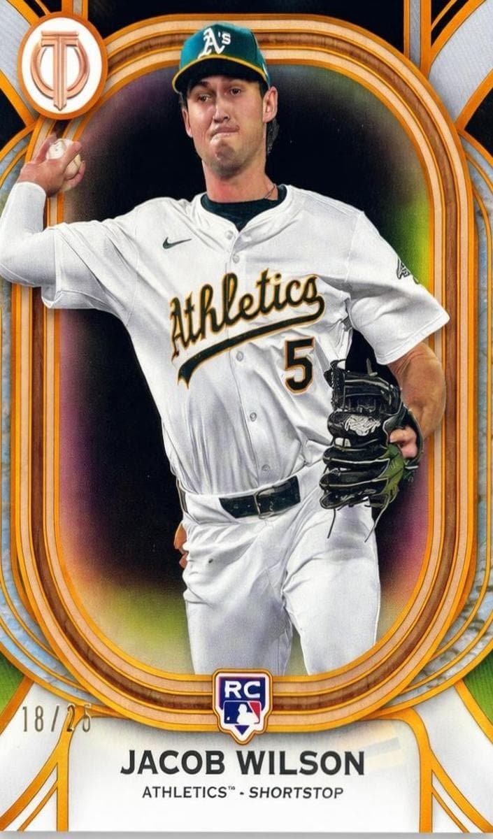 Jacob Wilson 2025 topps Topps Tribute