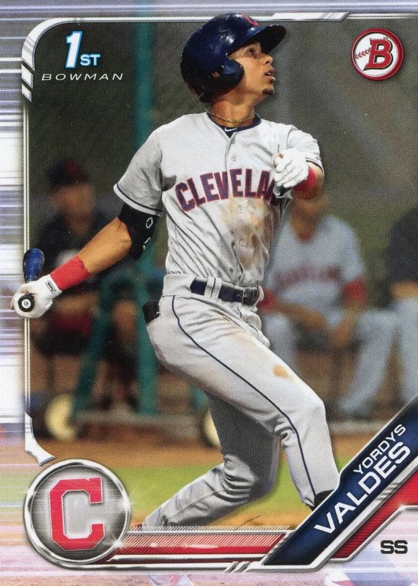 Yordys Valdes 2019 bowman Bowman Draft