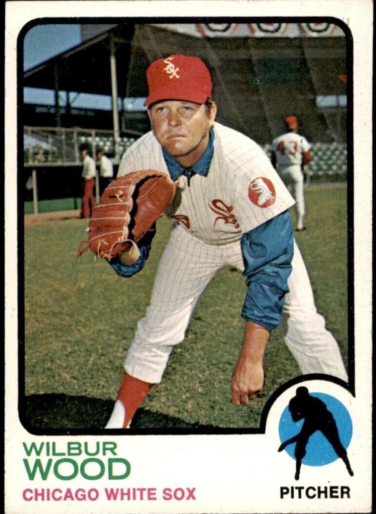 Wilbur Wood 1973 topps Topps