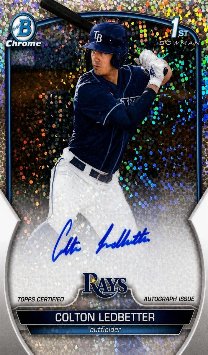 Colton Ledbetter 2023 bowman Bowman Draft