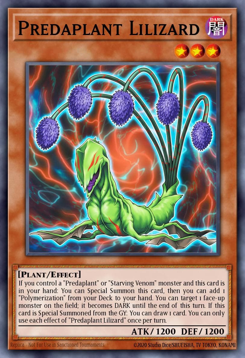 Predaplant Lilizard #BLZD-EN008