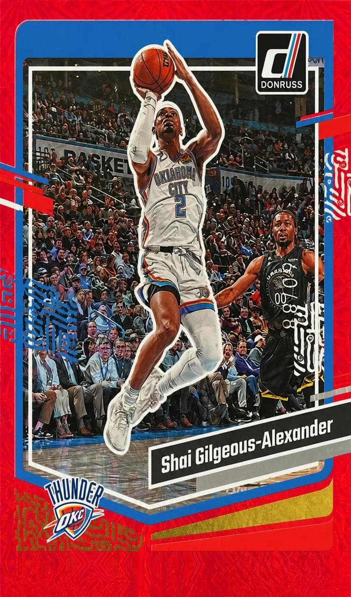 Shai Gilgeous-Alexander 2023 panini Donruss