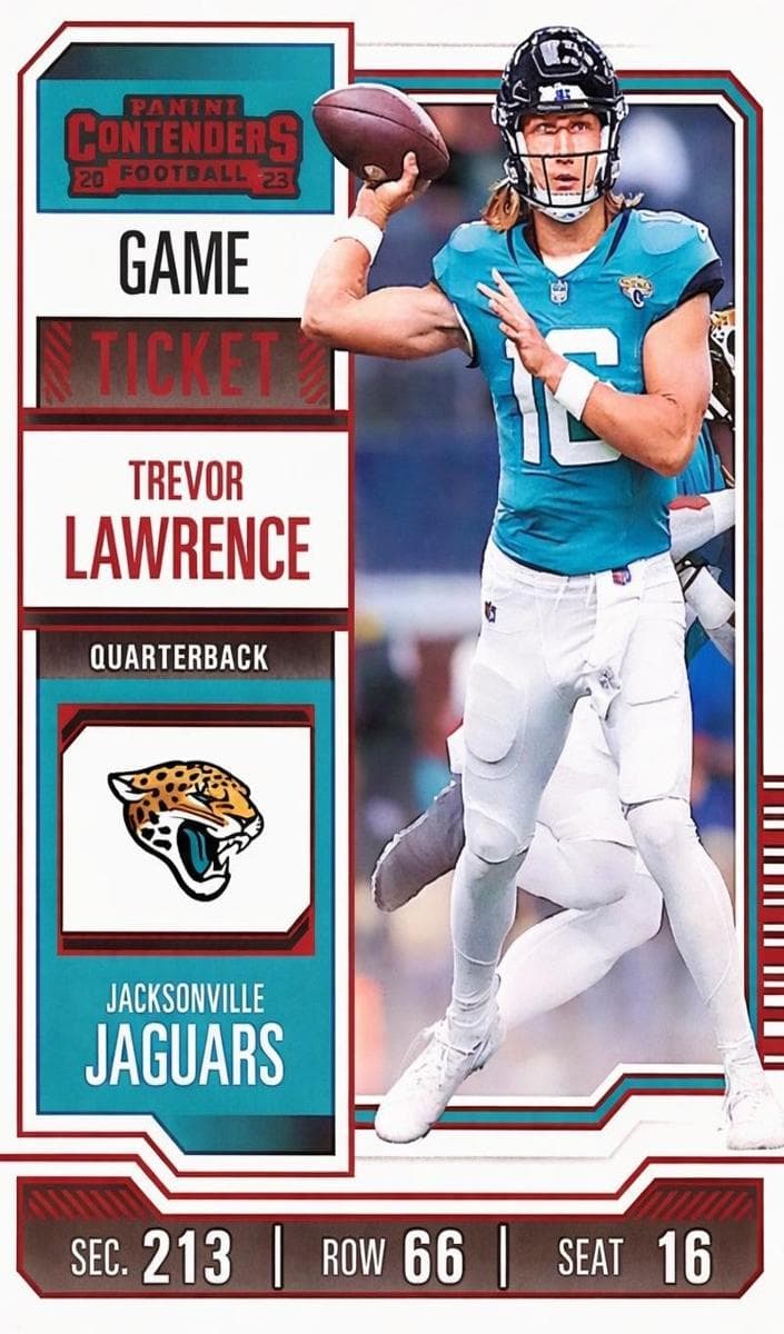 Trevor Lawrence 2023 panini Panini Contenders
