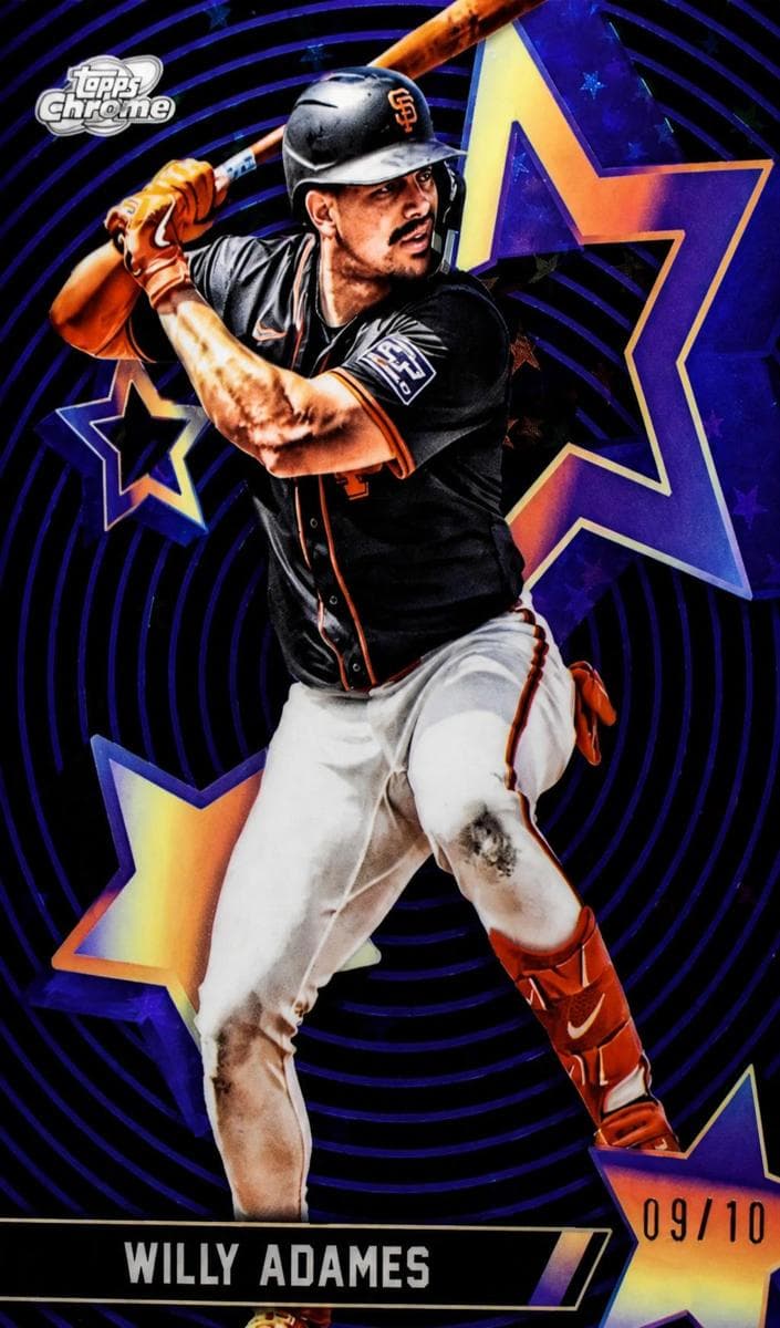 Willy Adames 2025 topps Topps Cosmic Chrome