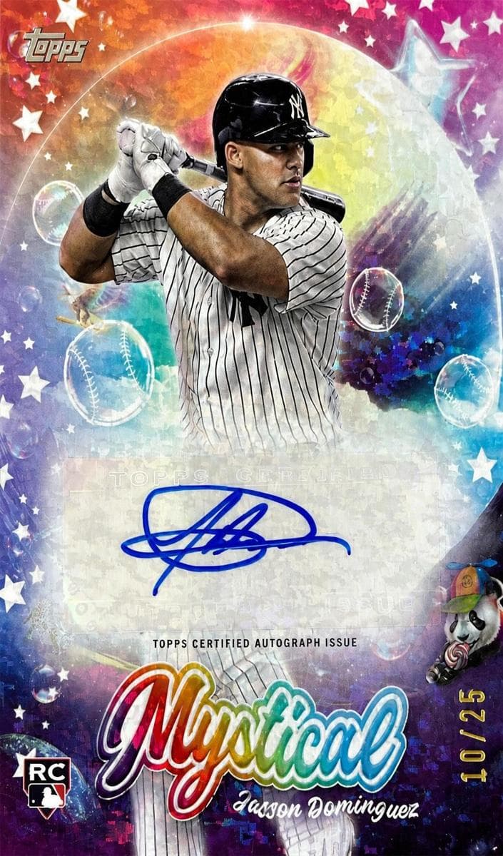 Jasson Domínguez 2024 topps Topps Update