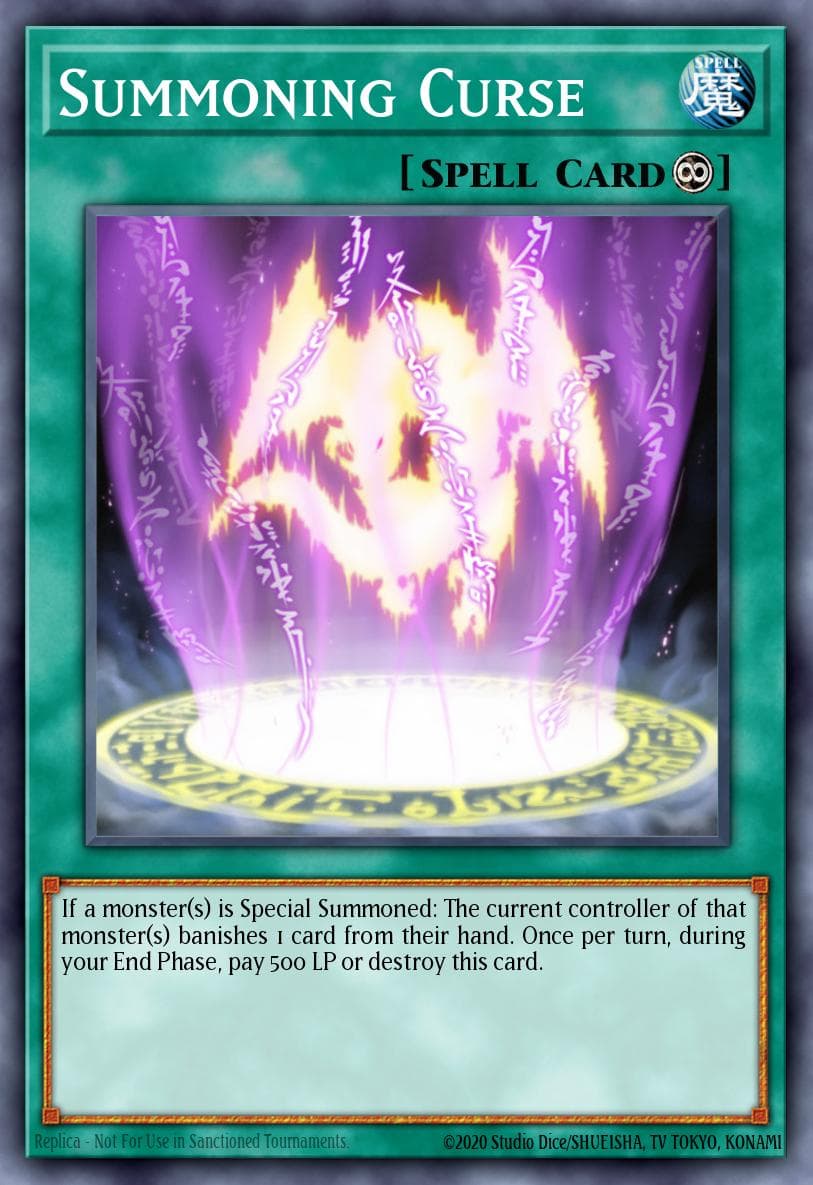 Summoning Curse 2010 Yu-Gi-Oh! Duelist Revolution