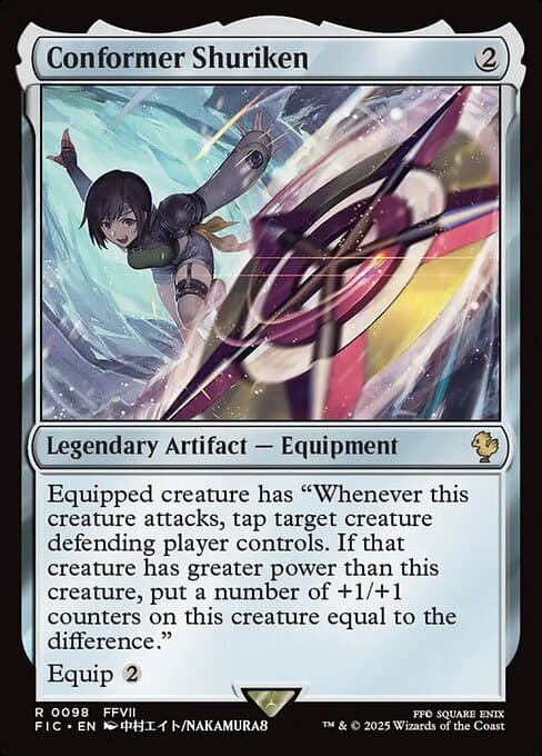 Conformer Shuriken 2025 Magic: The Gathering Final Fantasy Commander