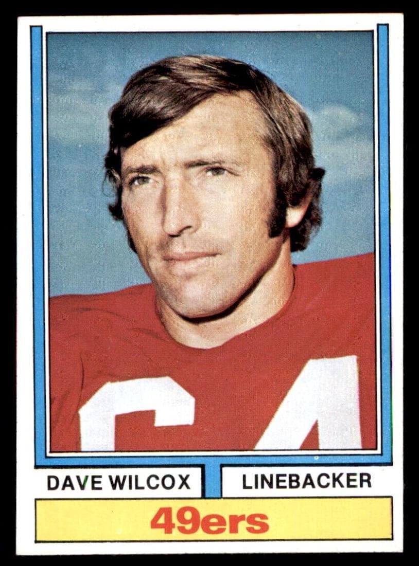 Dave Wilcox 1974 topps Topps
