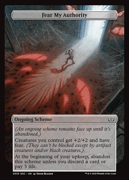 Fear My Authority 2024 Magic: The Gathering