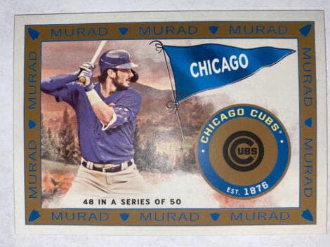 Kris Bryant 2021 topps Topps Allen & Ginter