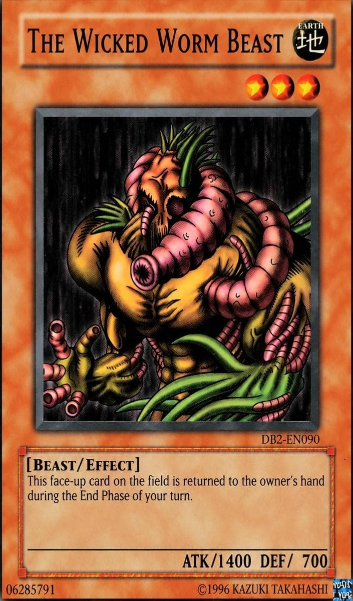 The Wicked Worm Beast 2005 Yu-Gi-Oh! Dark Beginning 2