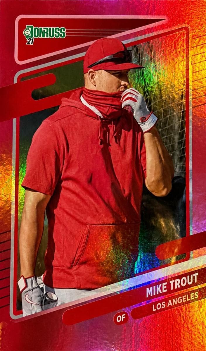 Mike Trout 2021 topps Topps Heritage