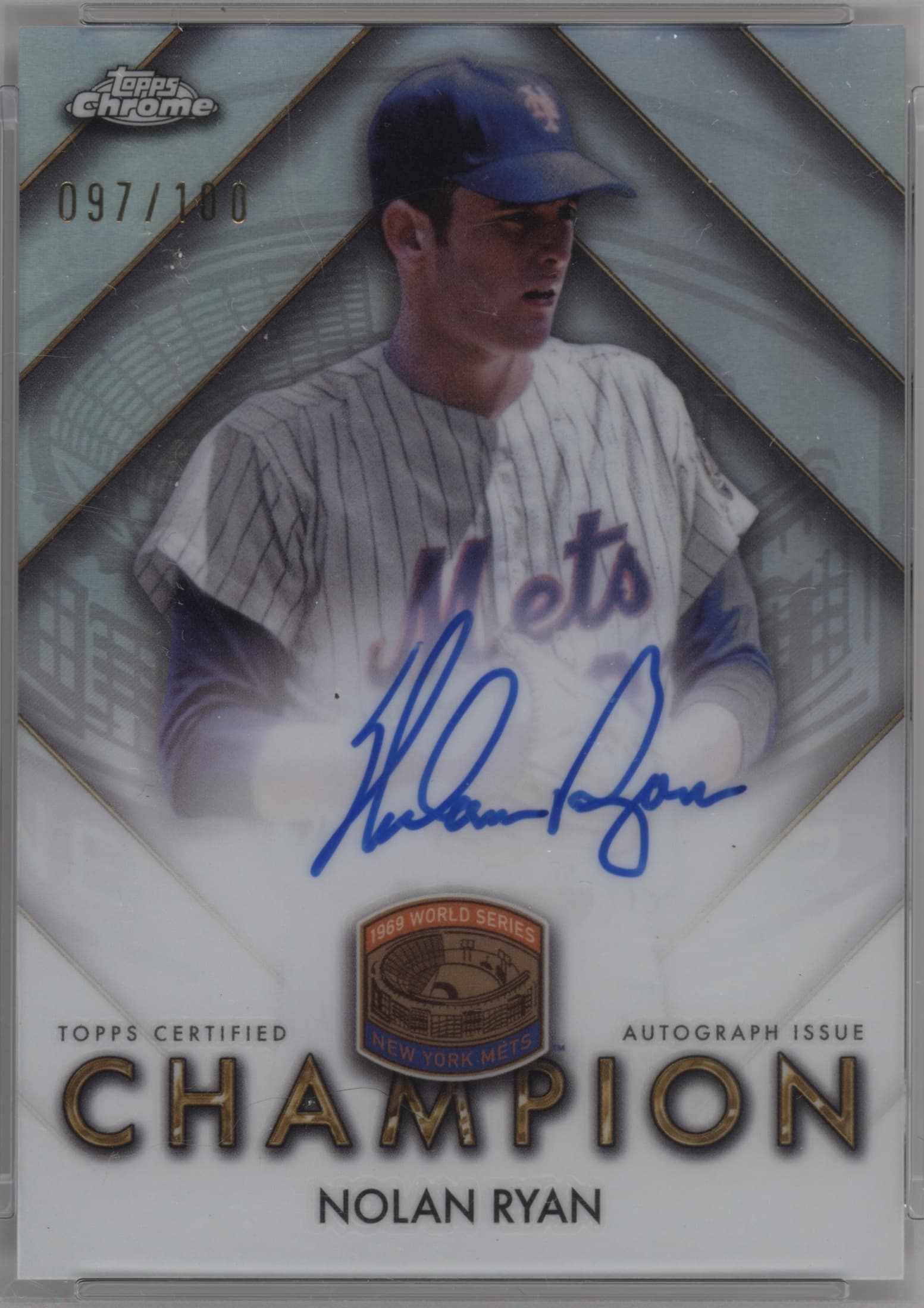 Nolan Ryan 2025 topps Topps Chrome