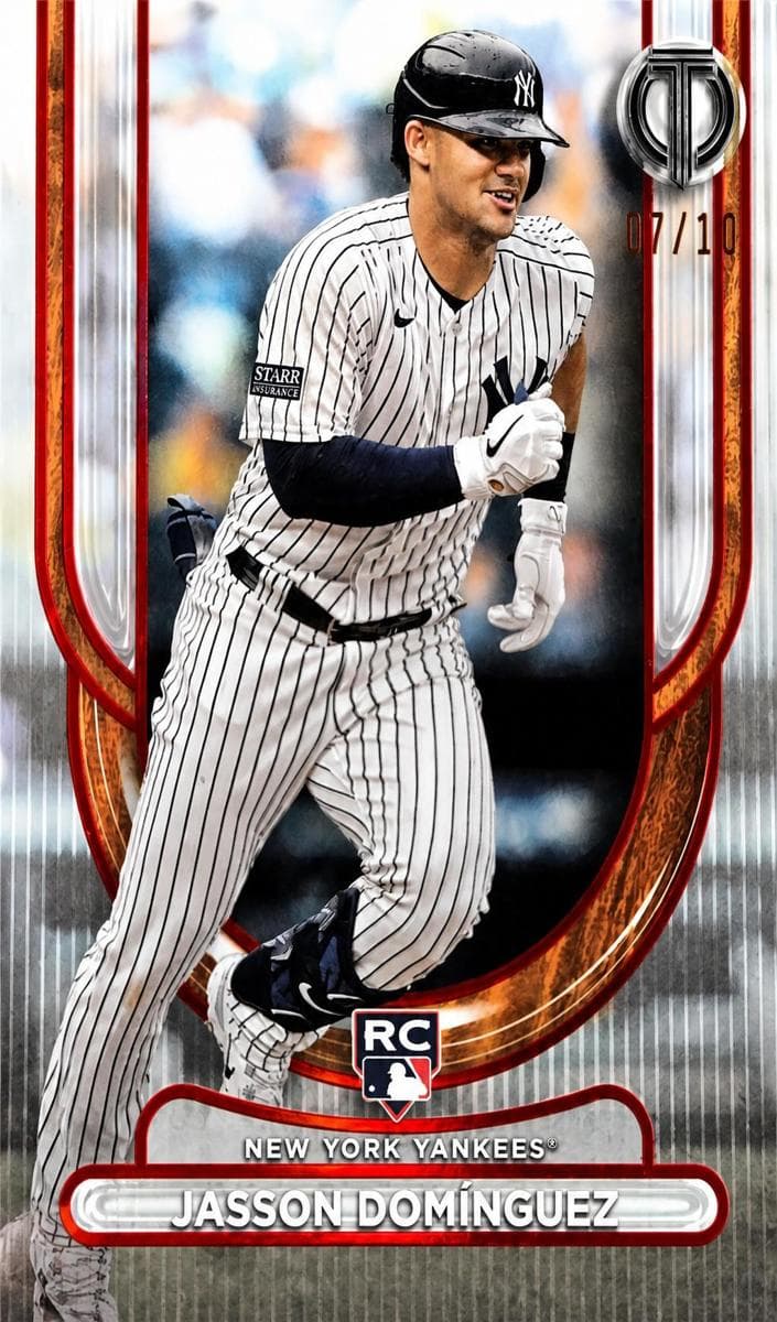 Jasson Domínguez 2024 topps Topps Tribute