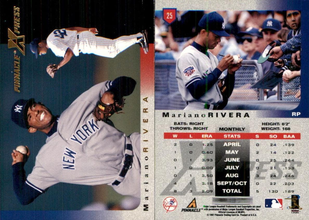 Mariano Rivera 1997 unknown Pinnacle X-Press