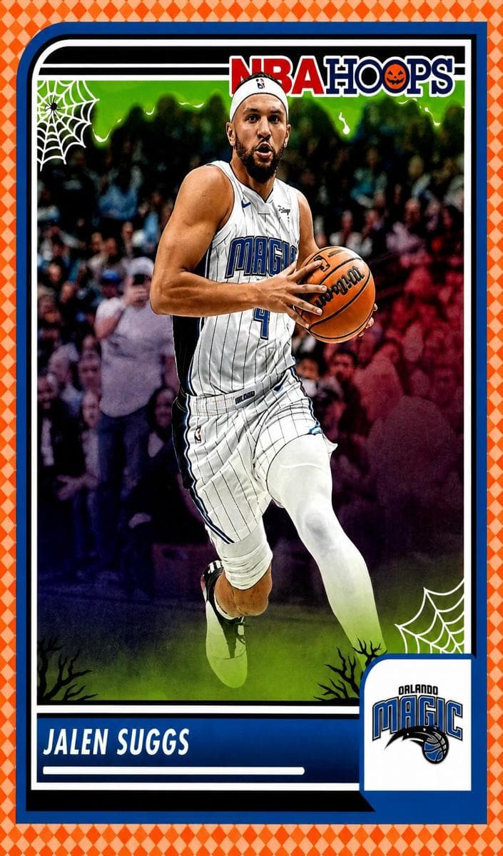 Jalen Suggs 2023 panini Hoops Haunted Hoops