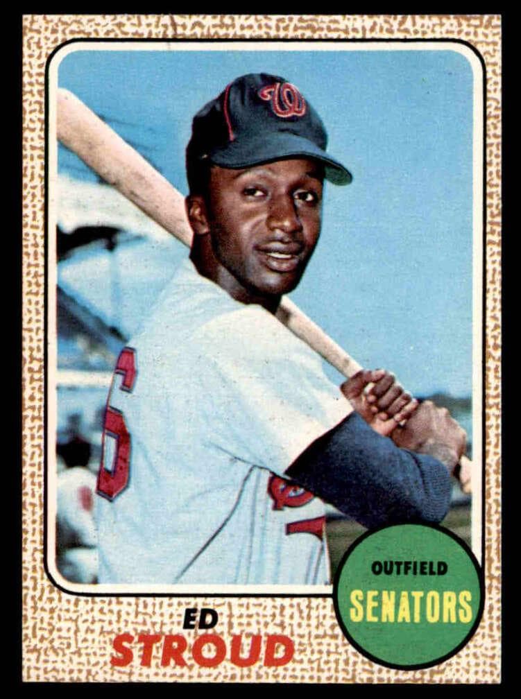 Ed Stroud 1968 topps O-Pee-Chee