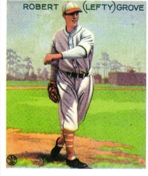Robert “Lefty” Grove 1933 unknown Goudey