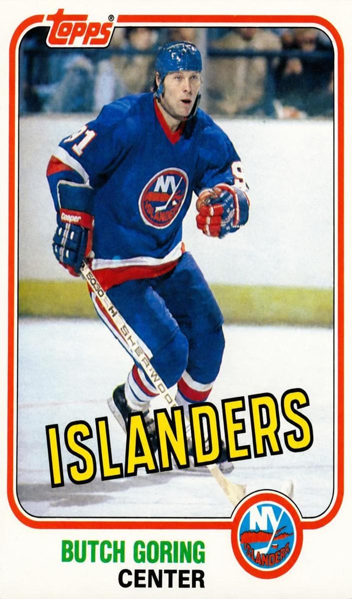 Butch Goring 1981 topps Topps