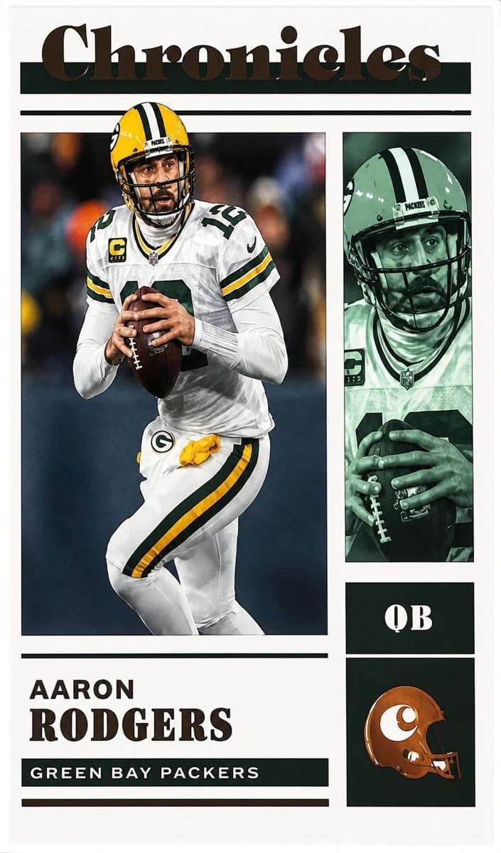 Aaron Rodgers 2022 panini Panini Chronicles