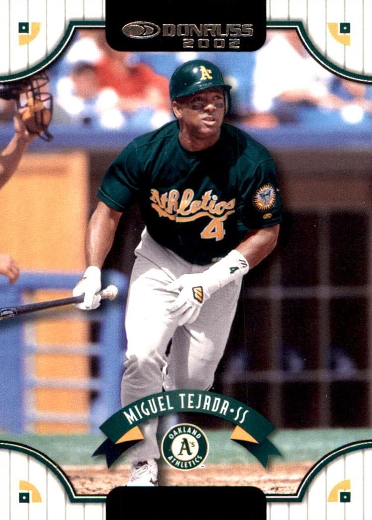 Miguel Tejada 2002 panini Donruss
