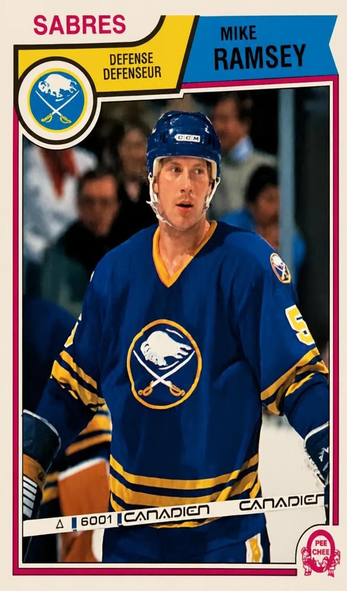 Mike Ramsey 1983 topps O-Pee-Chee
