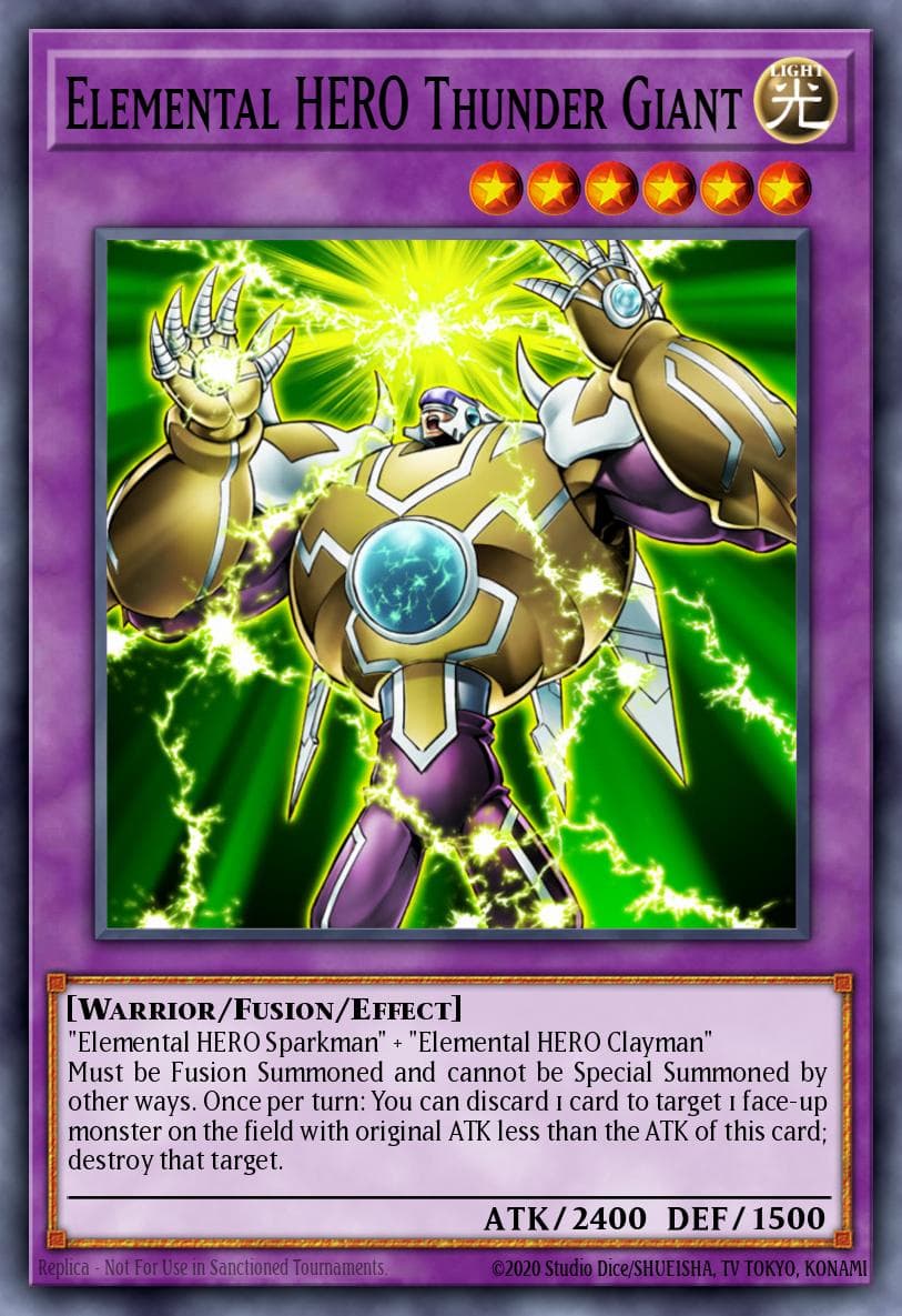 Elemental HERO Thunder Giant #DP1-EN011