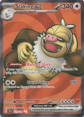 Slaking ex 2024 Pokemon