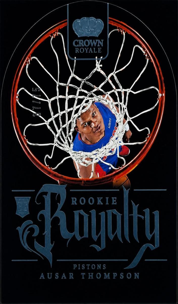 Tyrese Maxey 2023 panini Panini Crown Royale