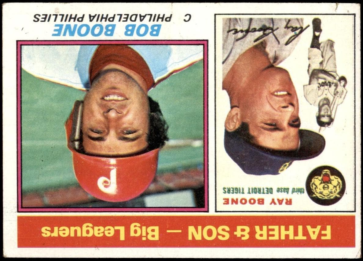 Father & Son - Big Leaguers (Ray Boone / Bob Boone) F&S #67