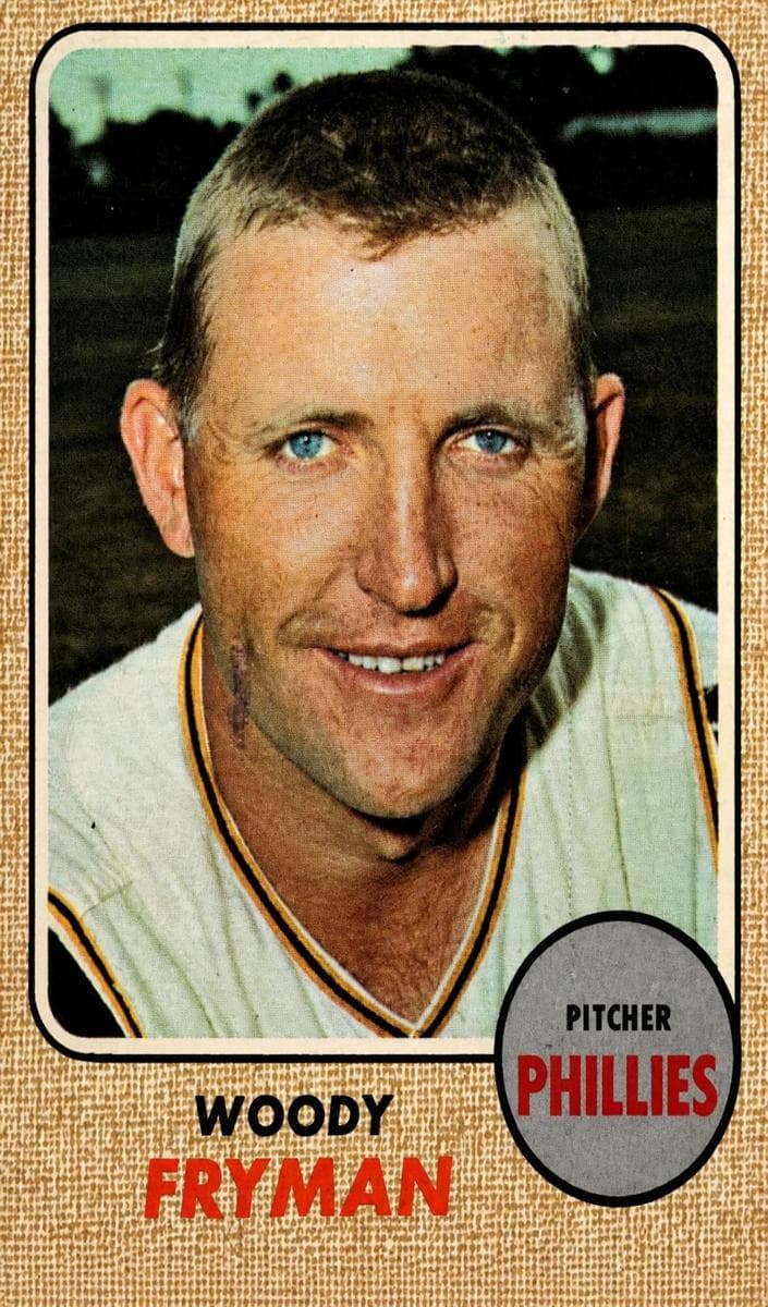 Woodie Fryman 1968 topps O-Pee-Chee