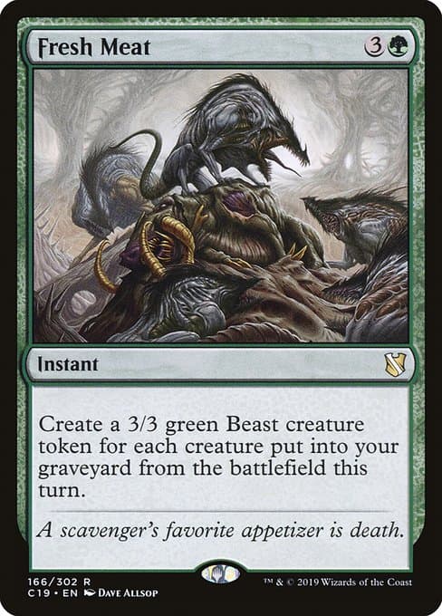 Fresh Meat 2019 Magic: The Gathering Commander 2019
