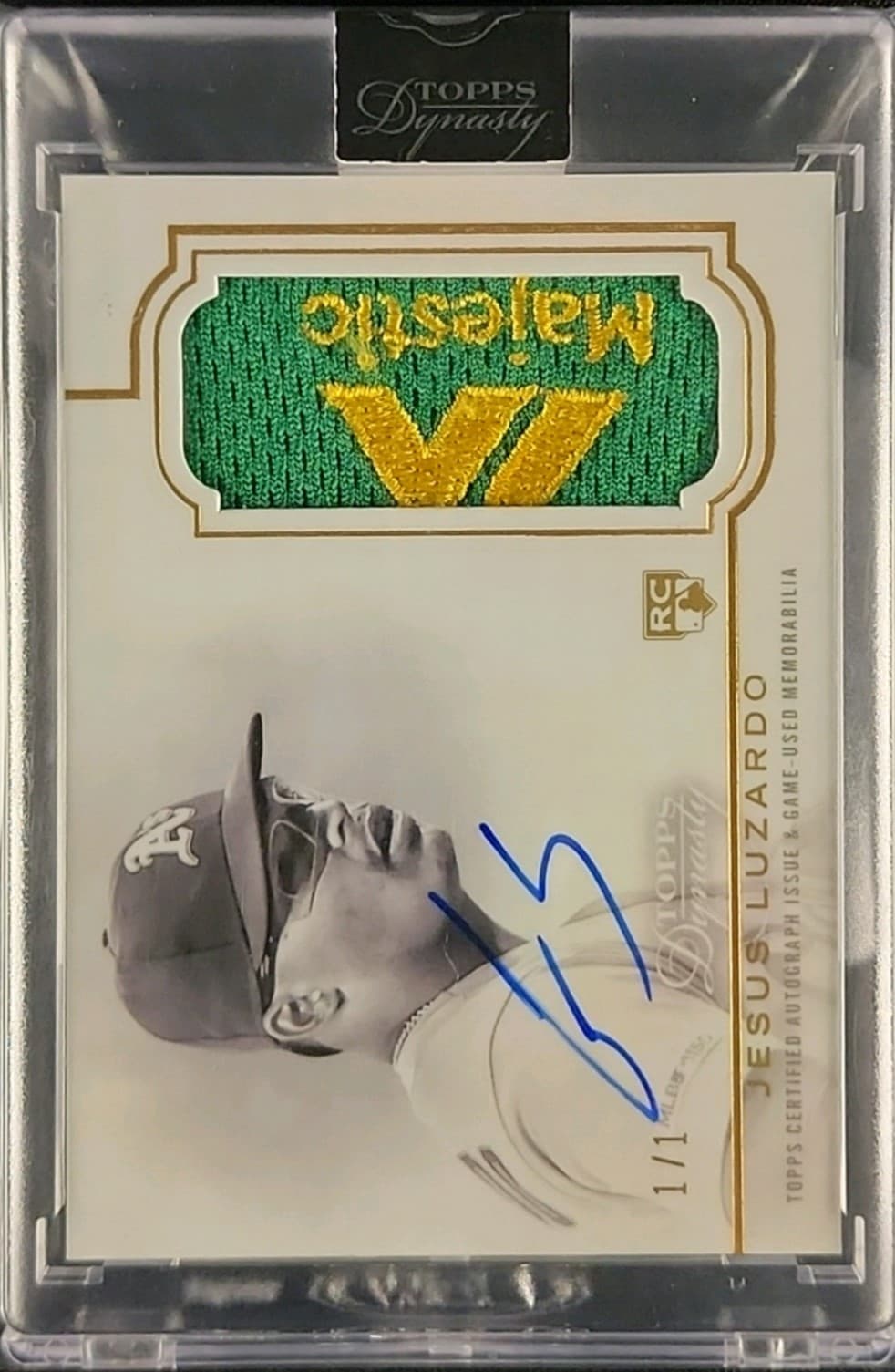 Jesus Luzardo 2020 topps Topps Dynasty