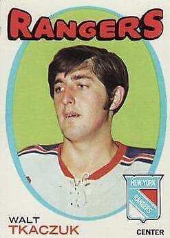 Walt Tkaczuk 1971 topps Topps