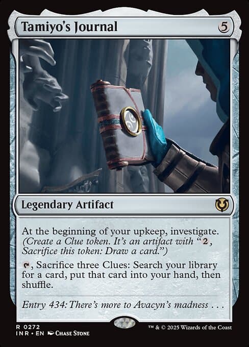 Tamiyo's Journal 2025 Magic: The Gathering Innistrad Remastered