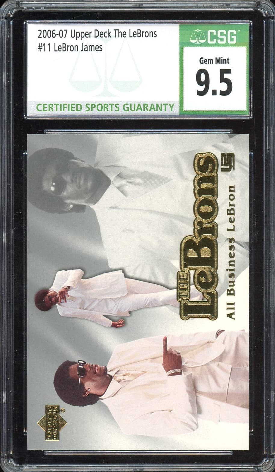 LeBron James 2006 upper-deck