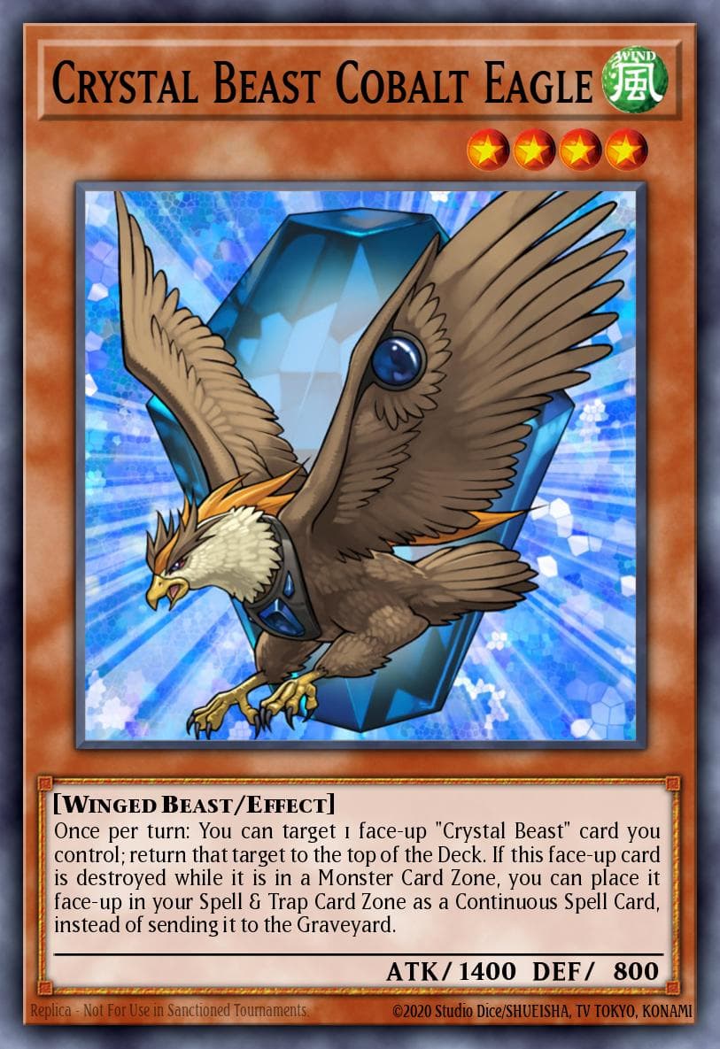 Crystal Beast Cobalt Eagle #DP07-EN006