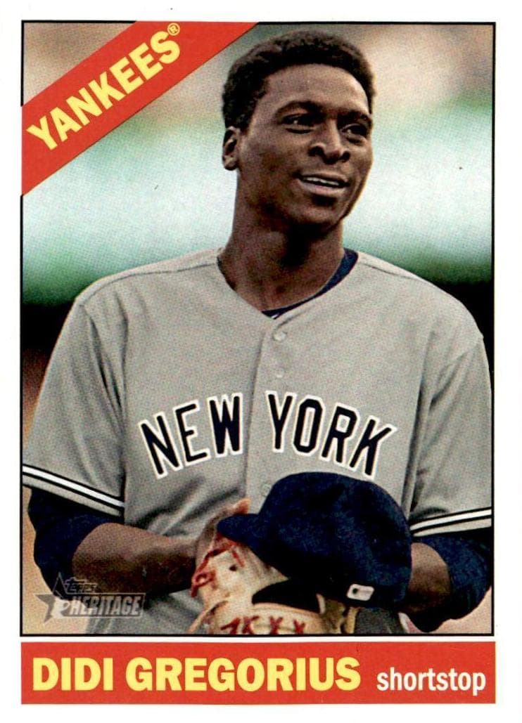 Didi Gregorius 2015 topps Topps Heritage