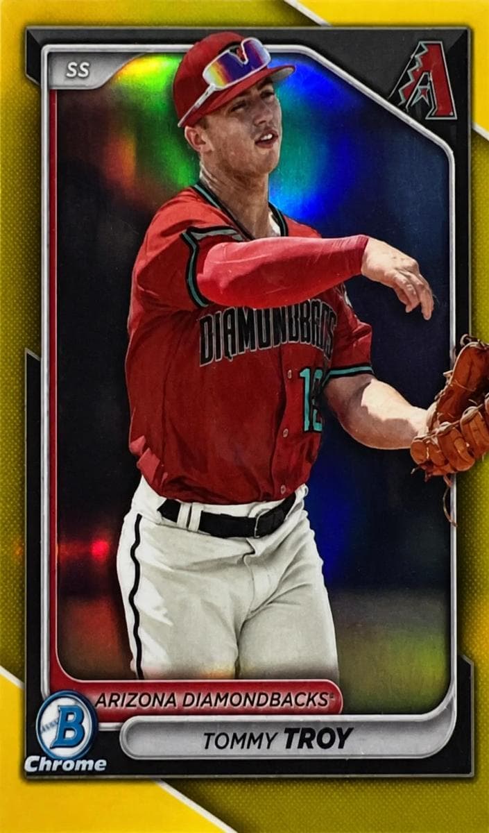 Tommy Troy 2024 bowman Bowman Chrome Prospects