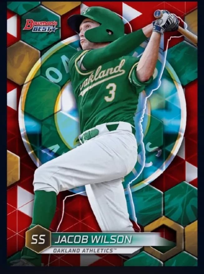 Jacob Wilson 2023 bowman Bowman's Best