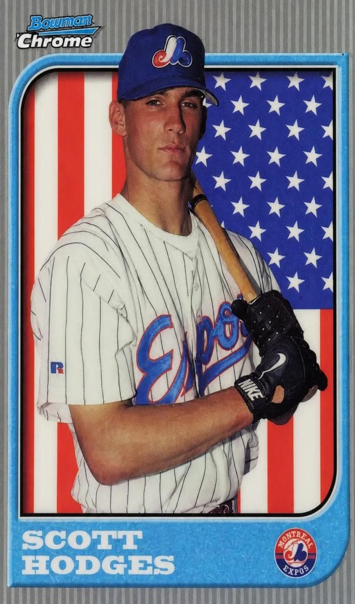 Scott Hodges 1997 bowman Chrome