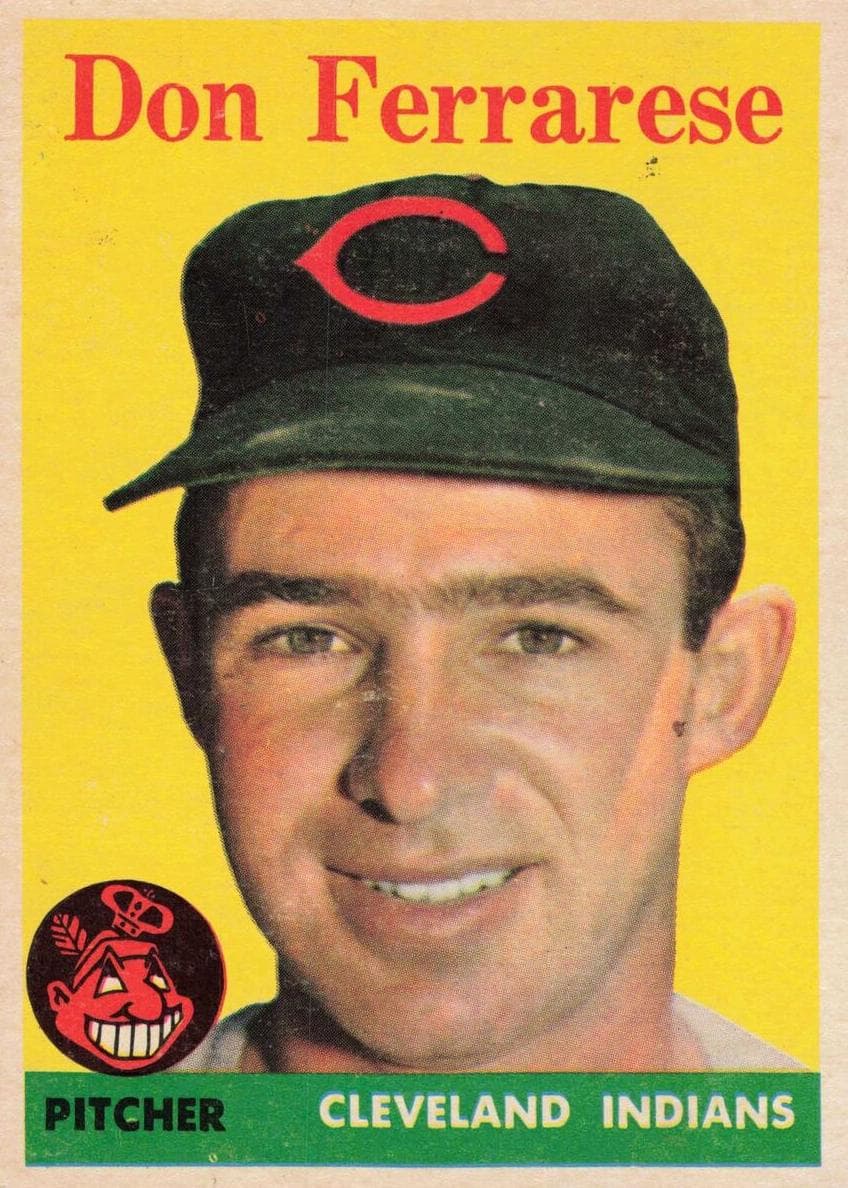 Don Ferrarese 1958 topps Topps