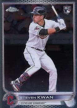 Steven Kwan 2022 topps Topps Chrome Update