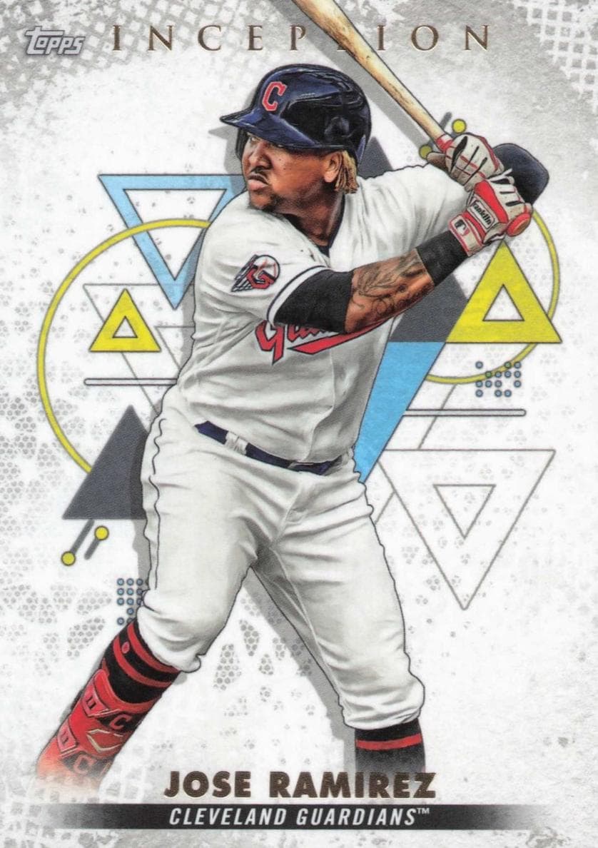 Jose Ramirez 2022 topps Topps Inception