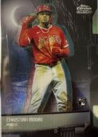 Christian Moore 2026 topps Topps Chrome Black