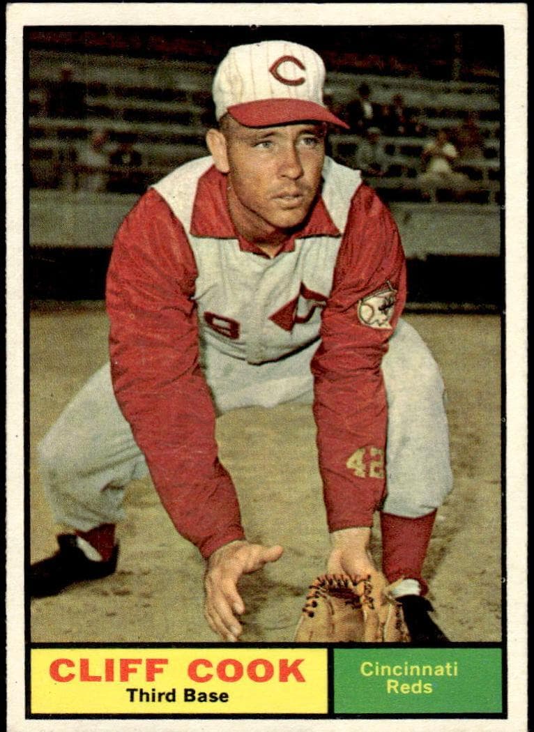 Cliff Cook 1961 topps Topps