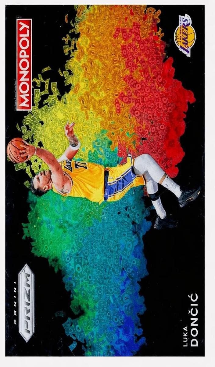 Luka Doncic 2024 panini Panini Prizm Monopoly